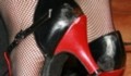 Chaussures : Logo de Tango-Velours